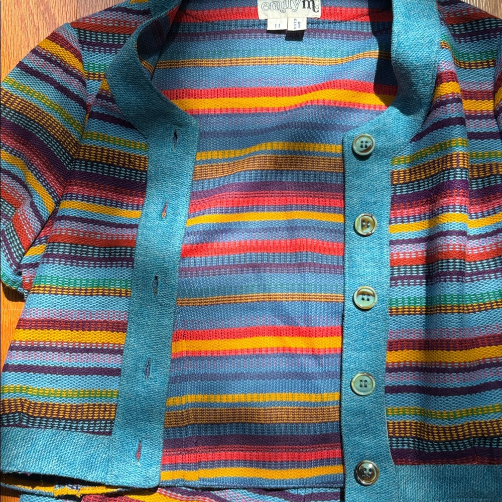 Cinco de Mayo vintage 60’s crop top and maxi skirt - Picture 11 of 12